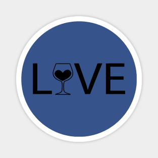 love wine 2 Magnet
